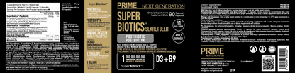 POSTBIOTYK | SUPER BIOTICS™ | SEKRET JELIT | DOROŚLI